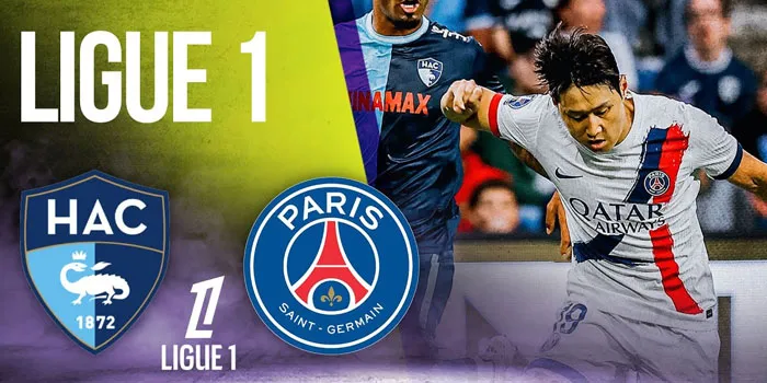 Hasil Pertandingan Premier League LE Havre VS PSG, LE Havre Di bungkam PSG 1-4