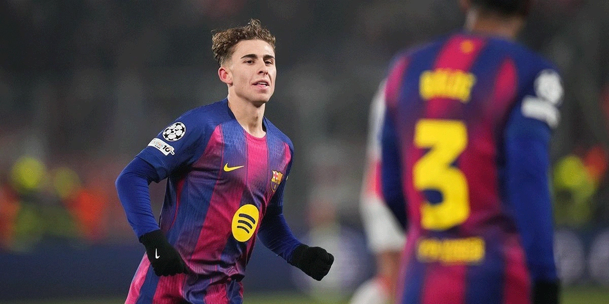 Hansi Flick Senang Fermin Lopez Perpanjang Kontrak di Barcelona